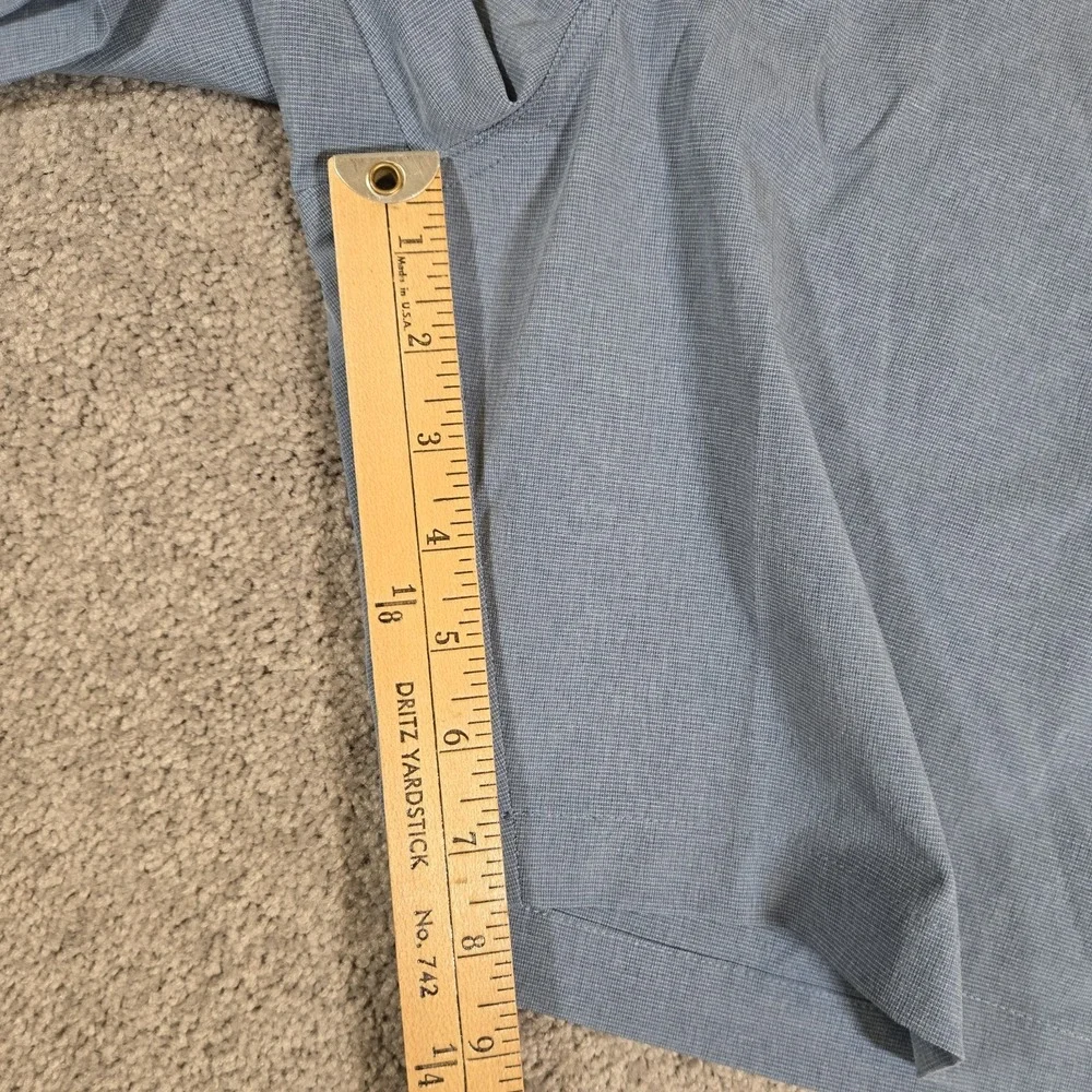 Travis Mathew Shorts Mens 42 Light Blue Chino Golf Flat Front Performance
